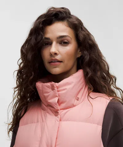 Lululemon Wunder Puff 600-down-fill Cropped Vest