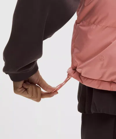 Lululemon Wunder Puff 600-down-fill Cropped Vest