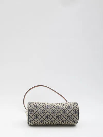 Tory Burch Monogrammed Cylinder Crossbody Bag In Multi