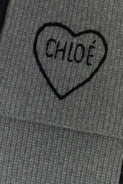 Chloé Scarves And Foulards In Gray