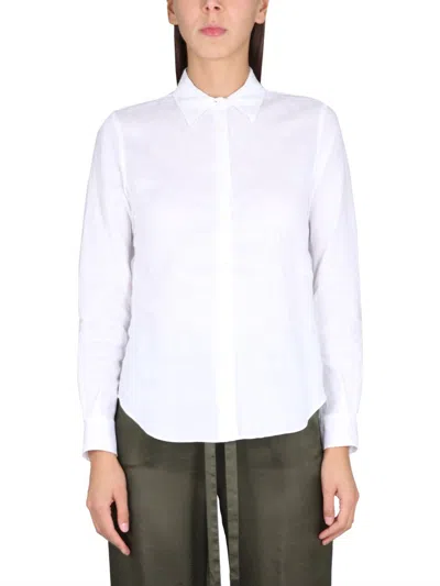 Aspesi Pointed-collared Buttoned Shirt In Multi