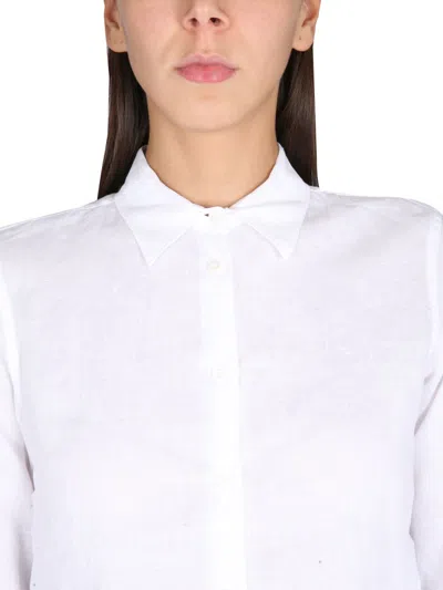 Aspesi Pointed-collared Buttoned Shirt In Multi