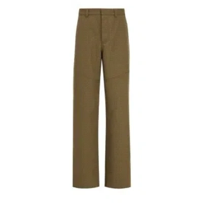 Dior Mountain Loose-fit Pants In Green