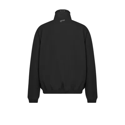 Dior Mountain Pullover Overshirt In Black