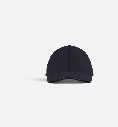 Dior D-player Cap In Blue