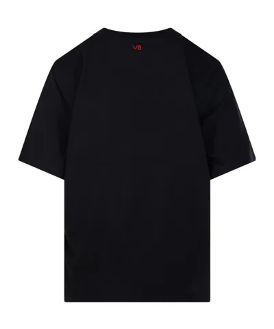 Victoria Beckham Cotton T-shirt In Black