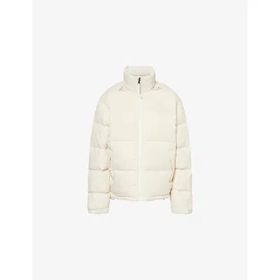 The North Face Womens  1996 Nuptse Hooded Shell-down Jacket In Pink