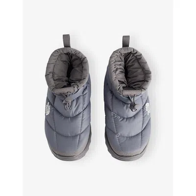 The North Face Womens  X Skims Nuptse Traction Chukka Boots In Gray