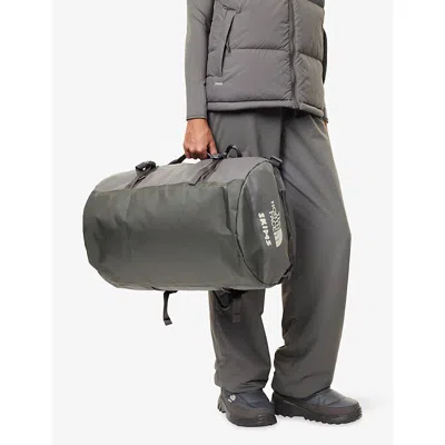 The North Face Base Camp Woven Duffle Bag In Gray