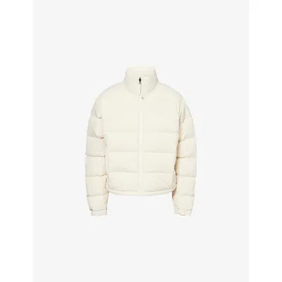 The North Face Womens  1996 Nuptse Hooded Shell-down Jacket In White