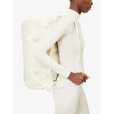 The North Face Base Camp Woven Duffle Bag In Brown