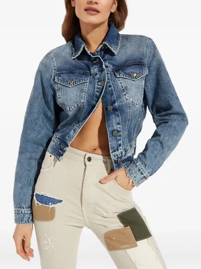 Ser.o.ya Cleo Denim Jacket In Multi