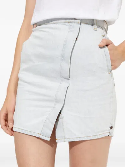 One Teaspoon Society Mini Skirt In Multi