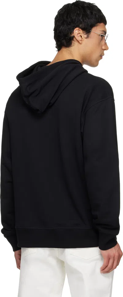 Balmain Black Cotton Sweatshirt