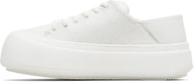 Yume Yume White Goofy Sneakers In Multi