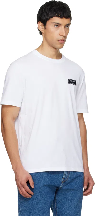 Balmain Logo-label T-shirt