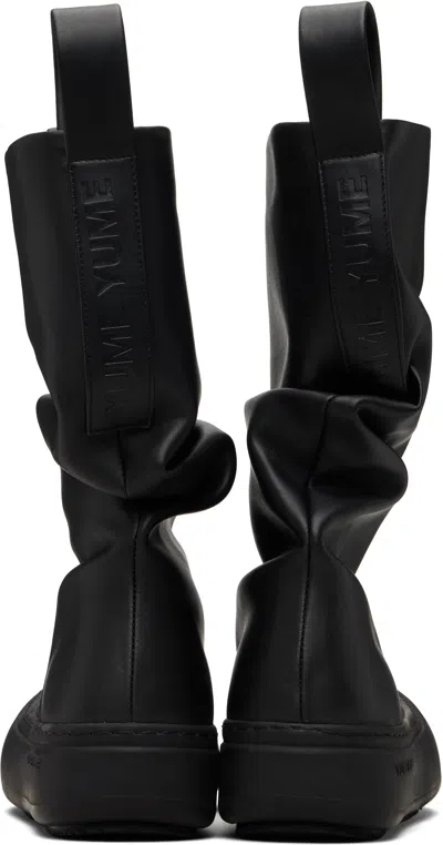 Yume Yume Black Low Fisherman Boots In Black