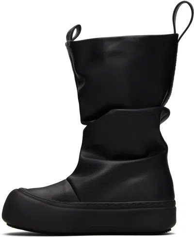 Yume Yume Black Low Fisherman Boots In Black