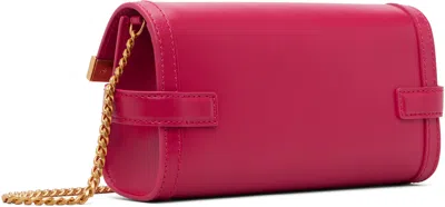 Balmain B Buzz 23 Chain Strap Clutch Bag In Pink