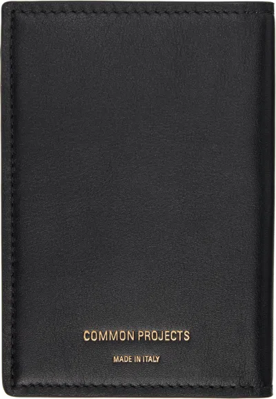 Common Projects Black Folio Wallet
