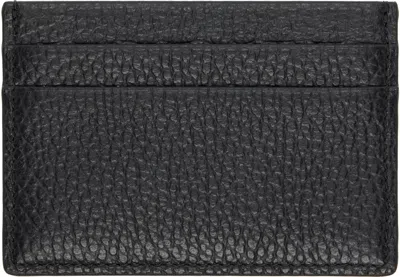 Common Projects Black Multi Card Holder In Black