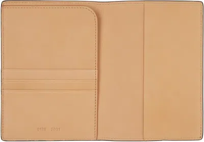 Common Projects Black Folio Passport Holder In Black