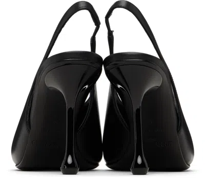 Jimmy Choo High Heel Slingback Pumps Pointed Toe Leather In Multi
