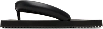 Yume Yume Black Suki Flip-flops In Black