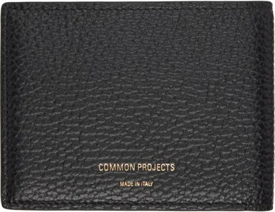 Common Projects Black Standard Wallet