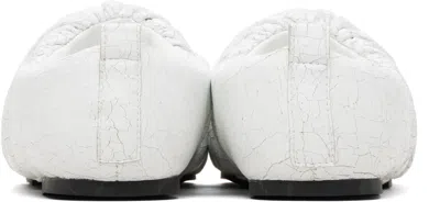 Yume Yume White Wrinkle Loafers