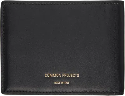 Common Projects Black Standard Wallet