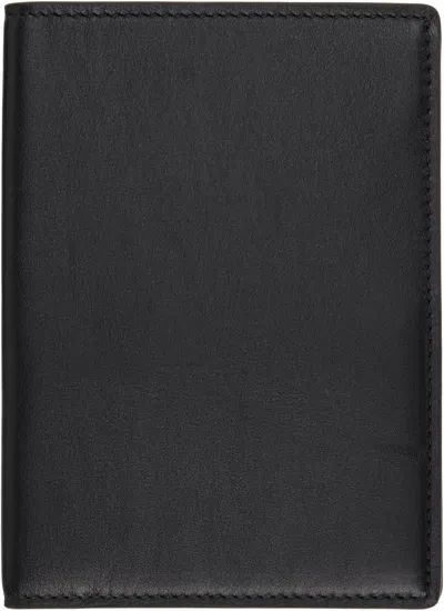 Common Projects Black Folio Passport Holder In Brown