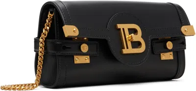 Balmain Pochette B-buzz 23 In Pelle Di Vitello In Black