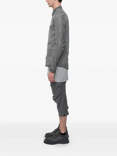 Leon Emanuel Blanck Forced Perspective Jacket In Gray