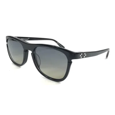 Mclaren Grey Square Unisex Sunglasses Mlds-89s03 C01 53 In Black