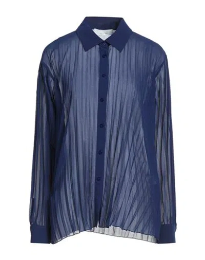 Kaos Woman Shirt Navy Size 10 Polyester In Blue