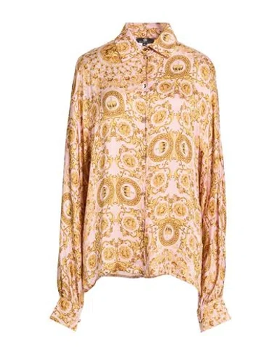 Divedivine Woman Shirt Light Pink Size 6 Viscose In Pink