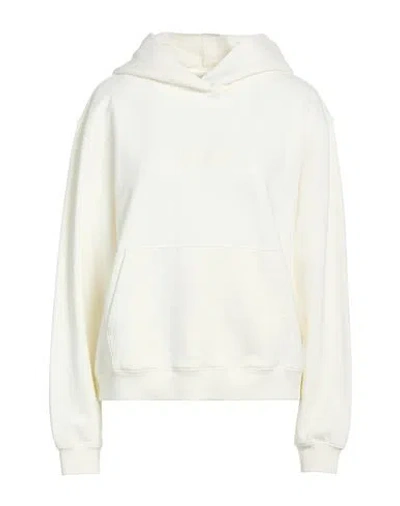 Woolrich Woman Sweatshirt White Size L Cotton In White