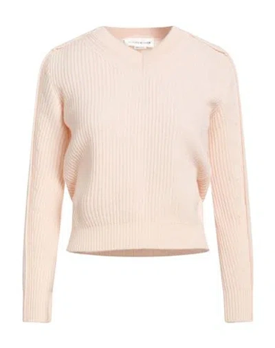 Victoria Beckham Woman Sweater Pink Size L Wool, Cashmere In Pink