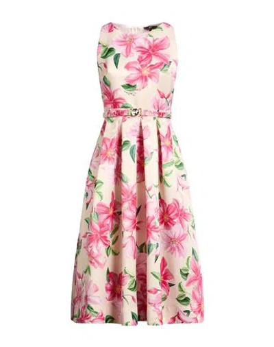 Divedivine Woman Midi Dress Ivory Size 10 Polyester In White