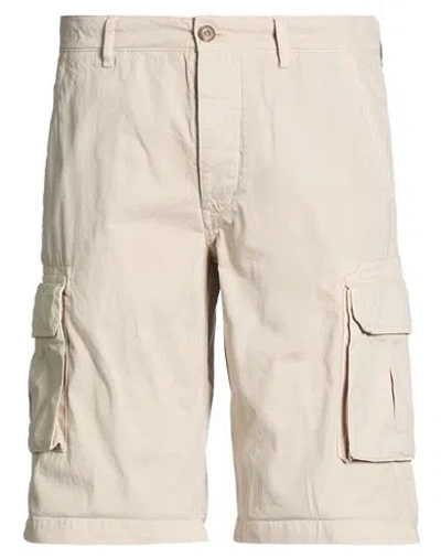 40weft Man Shorts & Bermuda Shorts Beige Size 40 Cotton In Nude