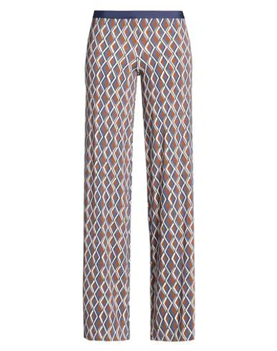 Siyu Woman Pants Slate Blue Size 6 Polyamide, Elastane In Blue