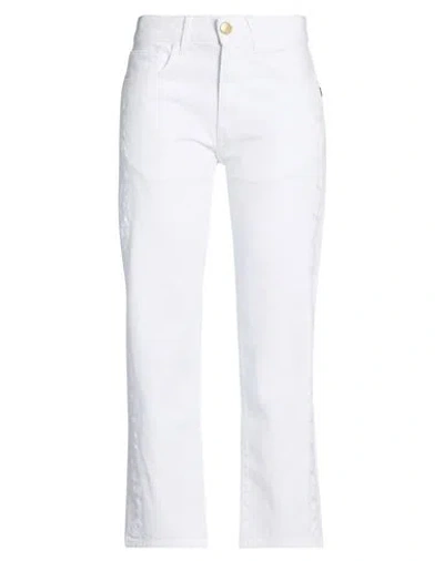 Ballantyne Woman Jeans White Size 30 Cotton In White