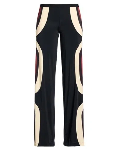 Siyu Woman Pants Black Size 10 Polyamide, Elastane In Black