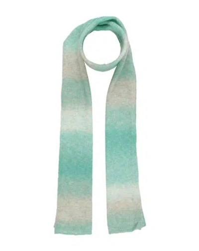 Kangra Cashmere Kangra Woman Scarf Light Green Size - Alpaca Wool, Polyamide In Green