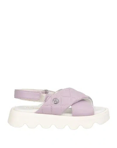 Florens Le Piccole Toddler Girl Sandals Lilac Size 9c Leather In Purple