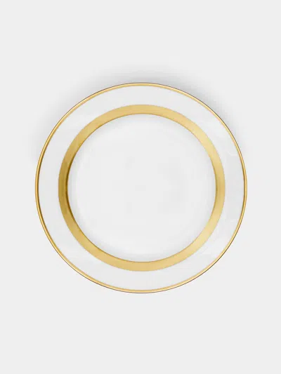 Robert Haviland & C Parlon William Porcelain Serving Dish In Gold