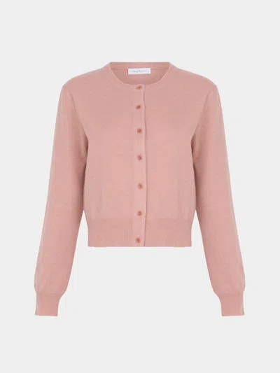 Ryan Roche Cashmere Cropped Crew-neck Cardigan Size: Xs