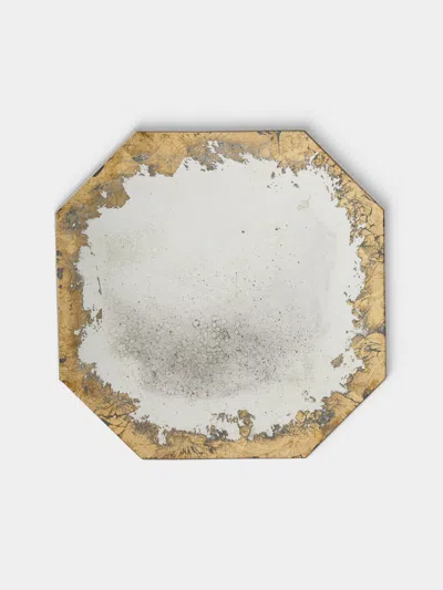 Borgo Delle Tovaglie Octo Mirrored Glass Placemats (set Of 6) In Multi