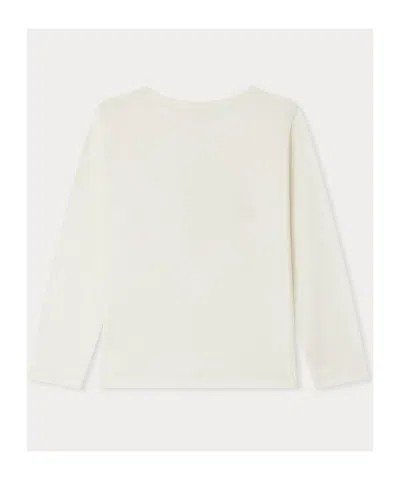 Bonpoint Graphic-print Long-sleeve T-shirt In Neutral